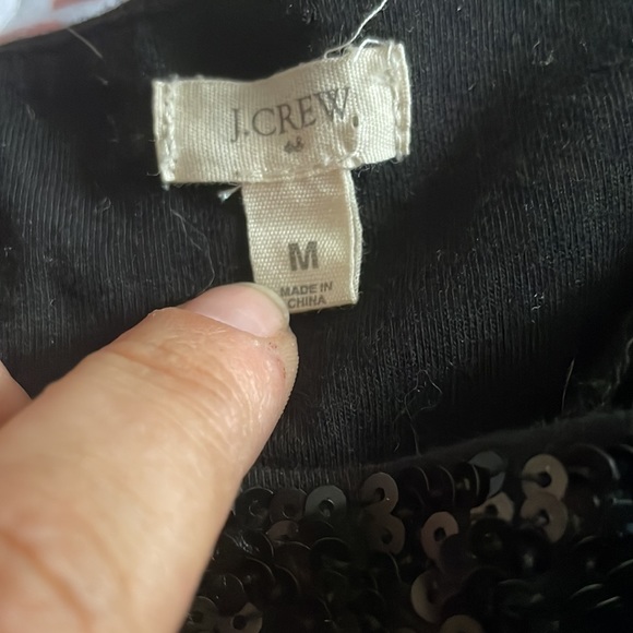 J. Crew Polka Dot Sequin Blouse - Picture 4 of 4